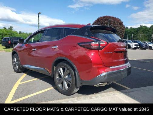 Scarlet Ember Tintcoat 2023 Nissan Murano Platinum Intelligent AWD
