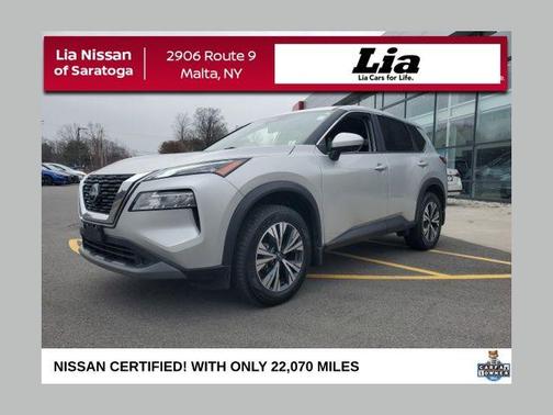 Brilliant Silver Metallic 2023 Nissan Rogue SV