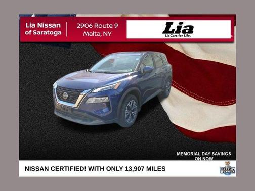 Caspian Blue Metallic 2023 Nissan Rogue SV