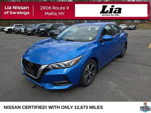 Electric Blue Metallic 2023 Nissan Sentra SV