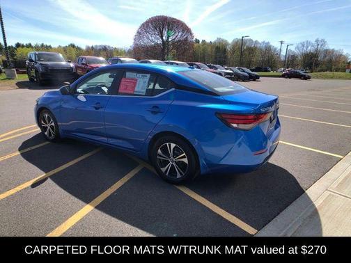 Electric Blue Metallic 2023 Nissan Sentra SV