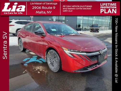 Scarlet Ember Tintcoat 2026 Nissan Sentra SV
