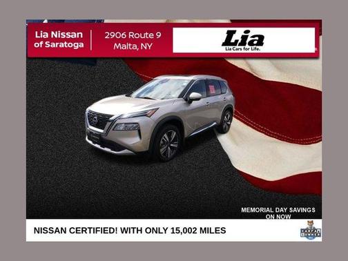 Champagne Silver Metallic 2023 Nissan Rogue Platinum