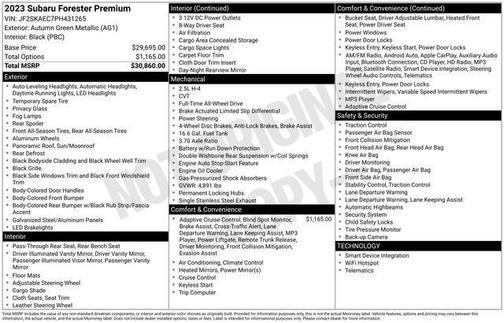 2023 Subaru Forester Premium