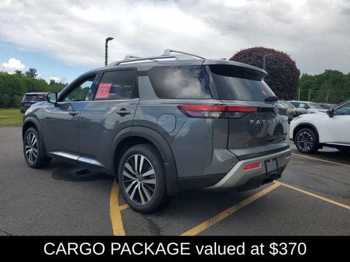 Gun Metallic 2025 Nissan Pathfinder Platinum 4WD