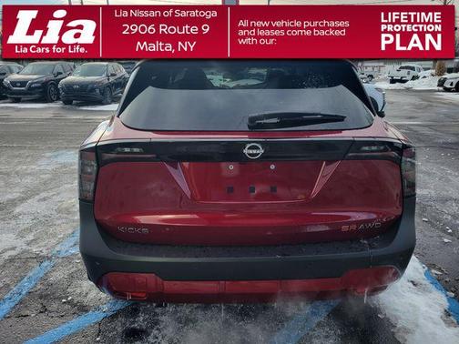 Scarlet Ember Tintcoat 2026 Nissan Kicks SR