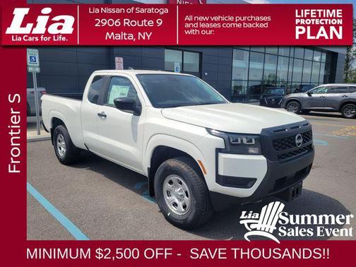 Glacier White 2026 Nissan Frontier S