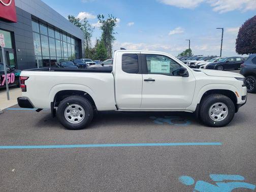 Glacier White 2026 Nissan Frontier S
