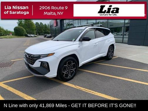 Quartz White 2022 Hyundai TUCSON N Line