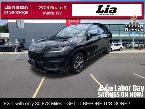 Crystal Black Pearl 2025 Honda HR-V EX-L