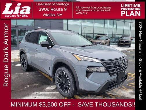 Boulder Gray Pearl 2026 Nissan Rogue Dark Armor