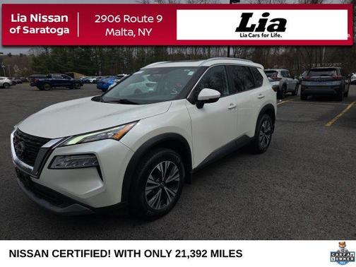 Pearl White Tricoat 2023 Nissan Rogue SV