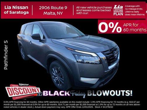 2025 Nissan Pathfinder S 4WD