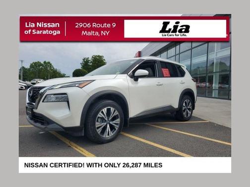 Pearl White Tricoat 2023 Nissan Rogue SV