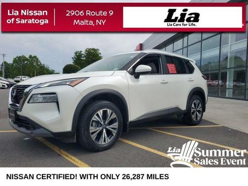 Pearl White Tricoat 2023 Nissan Rogue SV