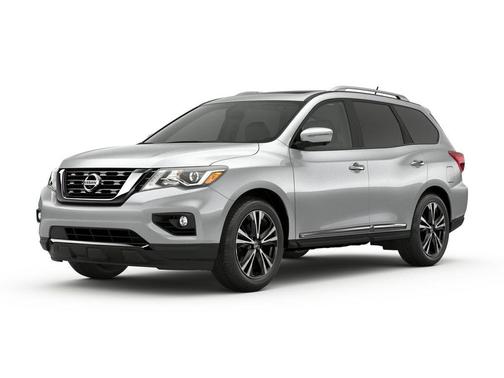 Magnetic Black Metallic 2017 Nissan Pathfinder Platinum