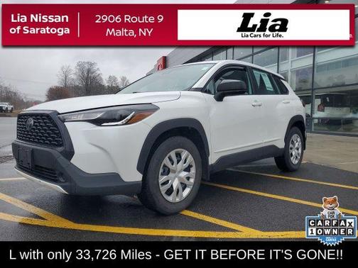 Wind Chill Pearl 2022 Toyota Corolla Cross L