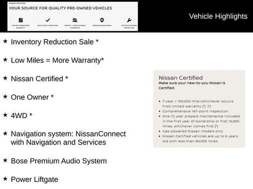 2024 Nissan Pathfinder SL 4WD