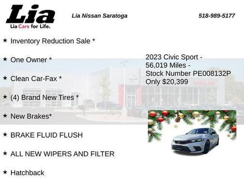 2023 Honda Civic Sport