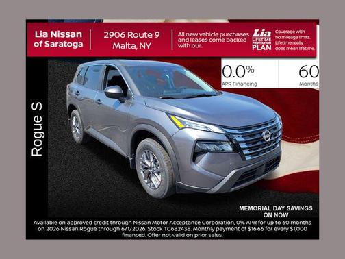 Gun Metallic 2026 Nissan Rogue S