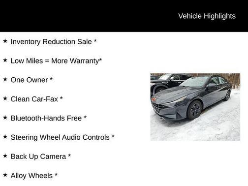 2022 Hyundai ELANTRA SEL