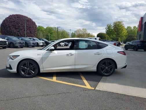 Platinum White Pearl 2024 Acura Integra A-SPEC Technology