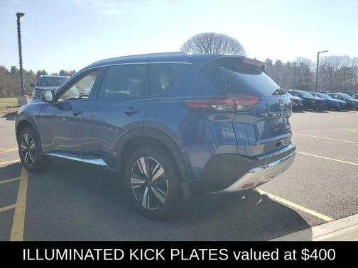 Caspian Blue Metallic 2023 Nissan Rogue Platinum