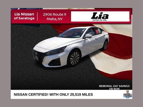 Pearl White Tricoat 2024 Nissan Altima 2.5 SV
