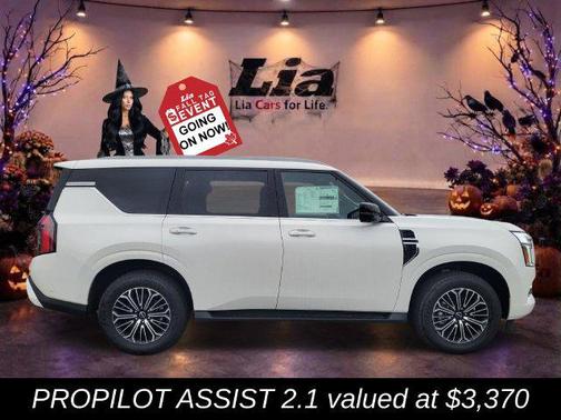 Aspen White Tricoat 2026 Nissan Armada SL