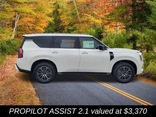 Aspen White Tricoat 2026 Nissan Armada SL