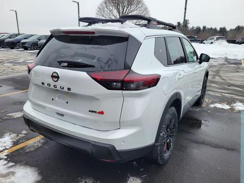 Everest White Pearl Tricoat 2026 Nissan Rogue Rock Creek