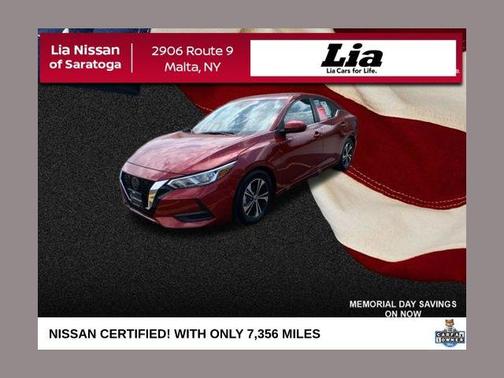 Scarlet Ember Tintcoat 2023 Nissan Sentra SV