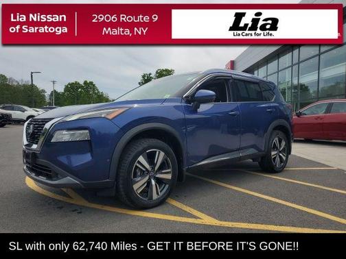 Caspian Blue Metallic 2022 Nissan Rogue SL