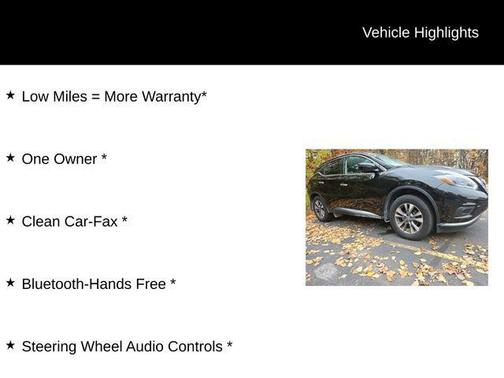 2018 Nissan Murano S