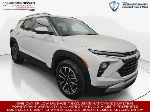 Summit White 2025 Chevrolet Trailblazer LT