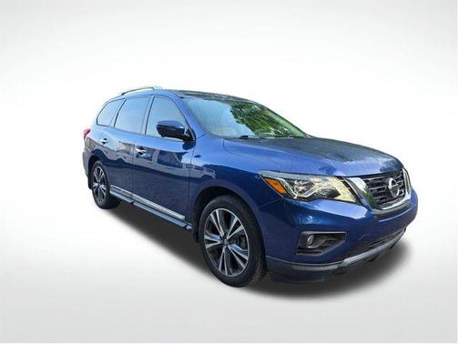 Caspian Blue Metallic 2019 Nissan Pathfinder Platinum
