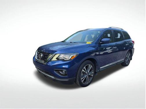 Caspian Blue Metallic 2019 Nissan Pathfinder Platinum