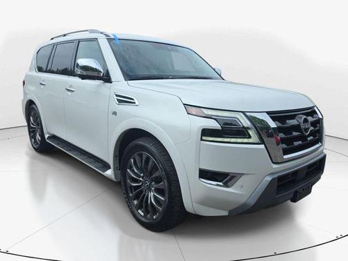 Aspen White Tricoat 2022 Nissan Armada Platinum 2WD