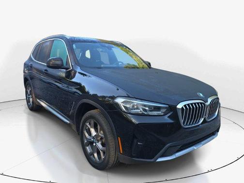 Black Sapphire Metallic 2022 BMW X3 sDrive30i
