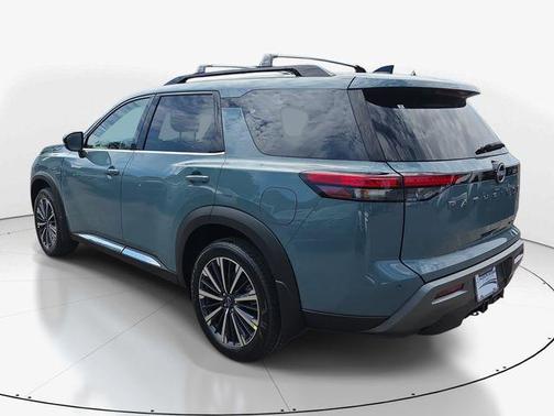 Baltic Teal 2026 Nissan Pathfinder Platinum