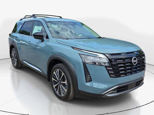Baltic Teal 2026 Nissan Pathfinder Platinum