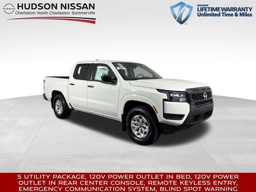 Glacier White 2026 Nissan Frontier S