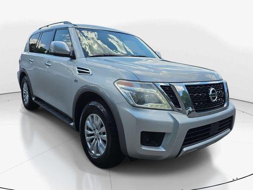 Brilliant Silver 2017 Nissan Armada SV