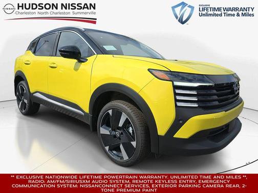 Yuzu Yellow/Super Black 2026 Nissan Kicks SR