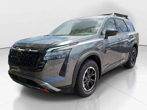Gun Metallic 2026 Nissan Pathfinder Rock Creek