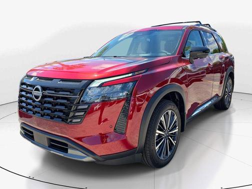 Scarlet Ember Tintcoat 2026 Nissan Pathfinder Platinum