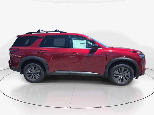 Scarlet Ember Tintcoat 2026 Nissan Pathfinder SV
