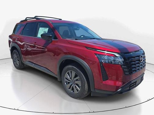 Scarlet Ember Tintcoat 2026 Nissan Pathfinder SV