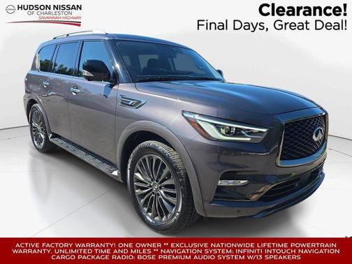 Anthracite Gray 2023 INFINITI QX80 PREMIUM SELECT AWD