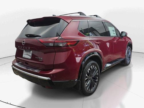 Scarlet Ember Tintcoat 2026 Nissan Rogue Platinum